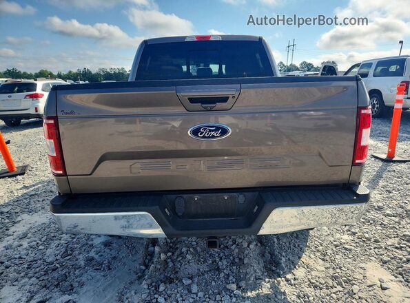 1FTEW1E54KFA65495 2019 FORD F150 Tan Vista trasera