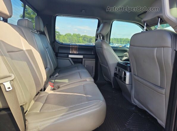 1FTEW1E54KFA65495 2019 FORD F150 Tan Vista de los asientos traseros