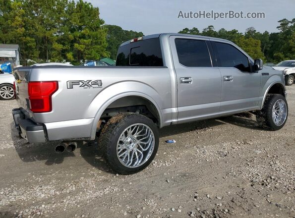 1FTEW1E54LFA57513 2020 FORD F150 Silver Tył prawy