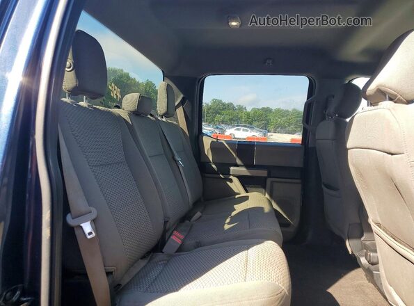 1FTEW1E55JFD17186 2018 FORD F150 Blue უკანა სავარძლების ხედი