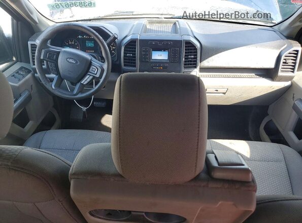 1FTEW1E55JFD17186 2018 FORD F150 Blue წინა პანელის ხედი