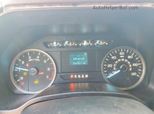1FTEW1E55JFD17186 2018 FORD F150 Blue ხელსაწყოთა პანელის ხედი