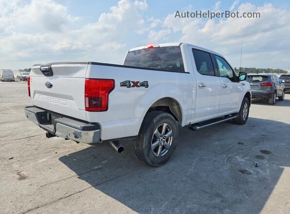 1FTEW1E55JKC12591 2018 FORD F150 White Trasero derecho