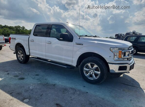 1FTEW1E55JKC12591 2018 FORD F150 White Delantero derecho