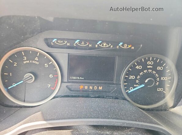 1FTEW1E55JKC12591 2018 FORD F150 White Vista del cuadro de instrumentos