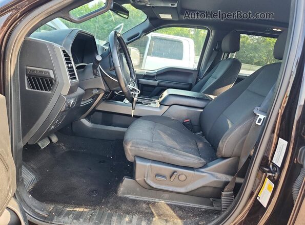 1FTEW1E55KFA56112 2019 FORD F150 Black Սալոնի դիմացի տեսք