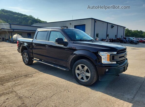 1FTEW1E55KFA56112 2019 FORD F150 Black Առջևի աջ