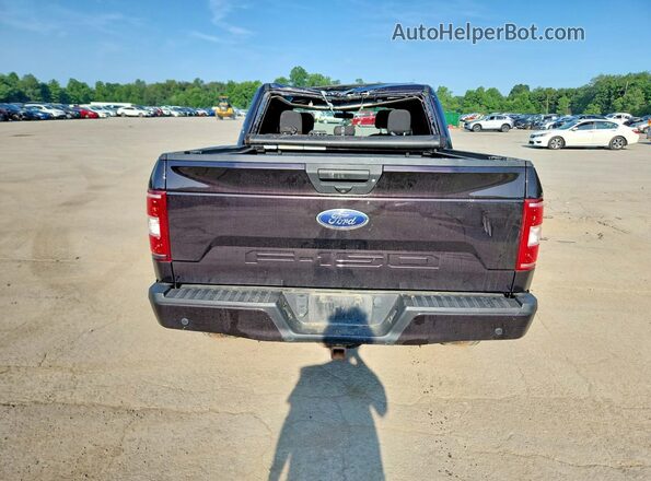 1FTEW1E55KFA56112 2019 FORD F150 Black Հետևի տեսք