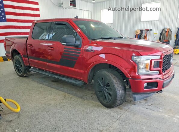 1FTEW1E55KFC18207 2019 FORD F150 Red Передня права чверть