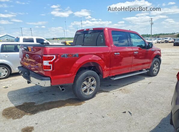 1FTEW1E55LFC03062 2020 FORD F150 Red Rear right