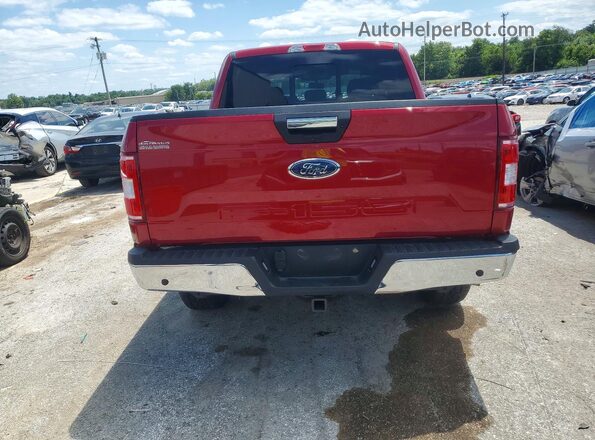1FTEW1E55LFC03062 2020 FORD F150 Red Rear view