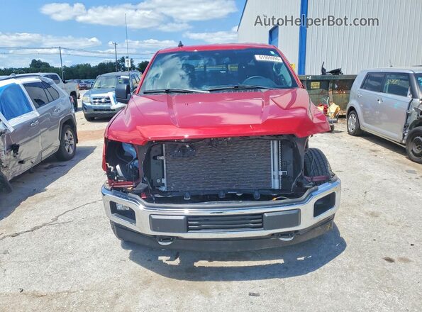 1FTEW1E55LFC03062 2020 FORD F150 Red Front view