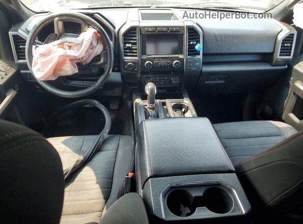 1FTEW1E55LFC14966 2020 FORD F150 Brown Dashboard view