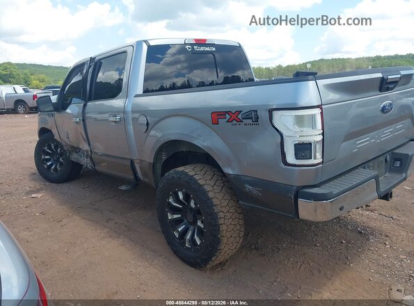 1FTEW1E55LFC37860 2020 FORD F150 Silver Trasero izquierdo
