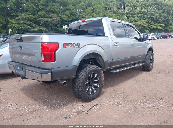 1FTEW1E55LFC37860 2020 FORD F150 Silver Trasero derecho