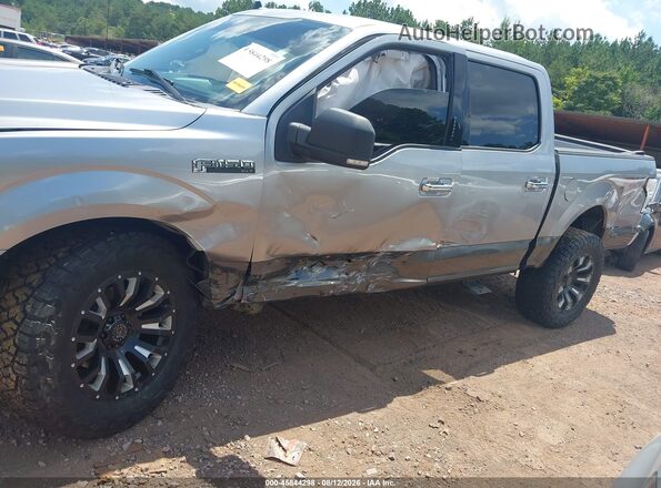 1FTEW1E55LFC37860 2020 FORD F150 Silver Vista interior de 360 grados