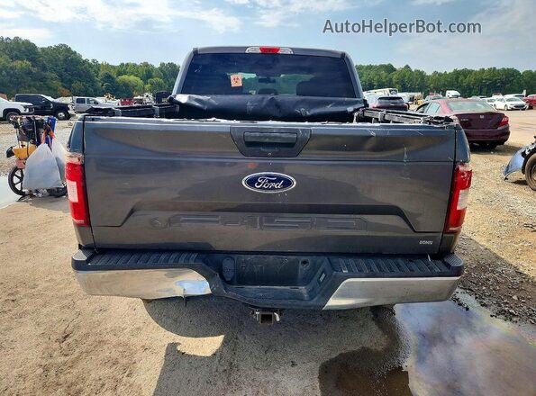 1FTEW1E55LKD05971 2020 FORD F150 Gray ძრავის განყოფილების ხედი