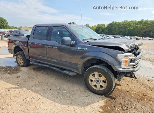 1FTEW1E55LKD05971 2020 FORD F150 Gray წინა პანელის ხედი