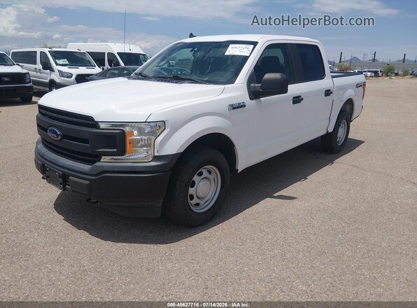 1FTEW1E55LKD68357 2020 FORD F150 White Przód lewy