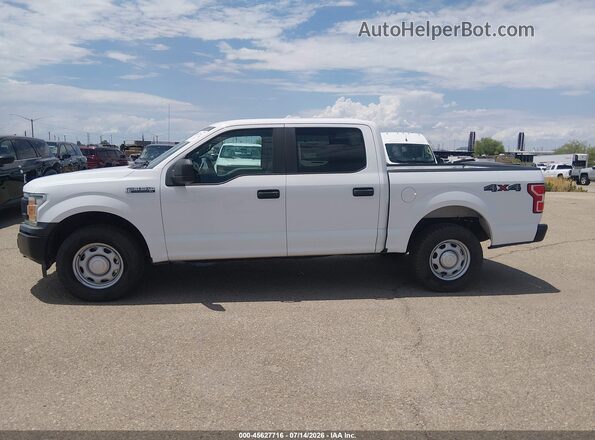 1FTEW1E55LKD68357 2020 FORD F150 White Widok wnętrza 360 stopni