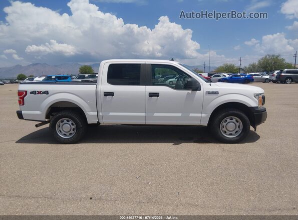 1FTEW1E55LKD68357 2020 FORD F150 White Widok wnętrza z tyłu