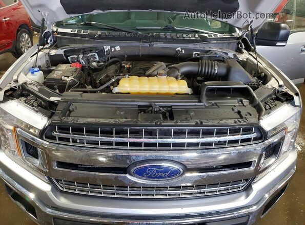 1FTEW1E55LKE63291 2020 FORD F150 Silver უკანა სალონის ხედი
