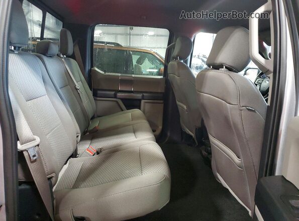 1FTEW1E55LKE63291 2020 FORD F150 Silver უკანა სავარძლების ხედი