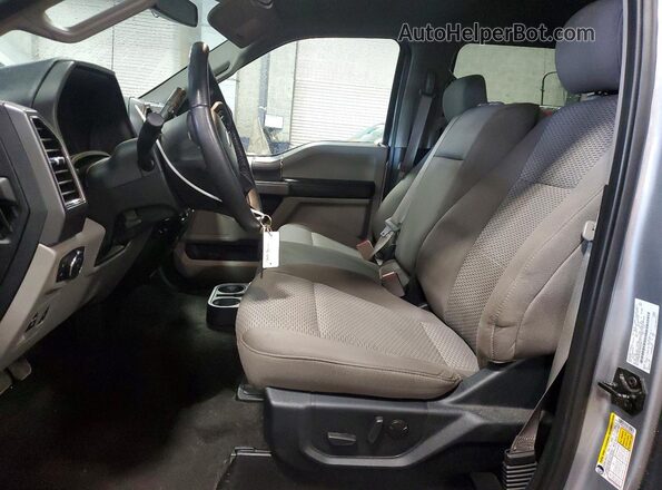 1FTEW1E55LKE63291 2020 FORD F150 Silver წინა სალონის ხედი