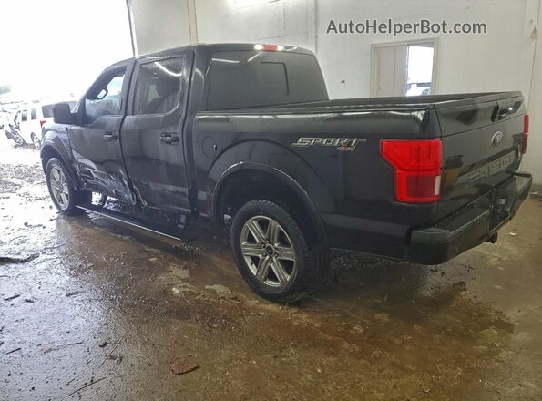 1FTEW1E56JFD21344 2018 FORD F150 Black Հետևի ձախ