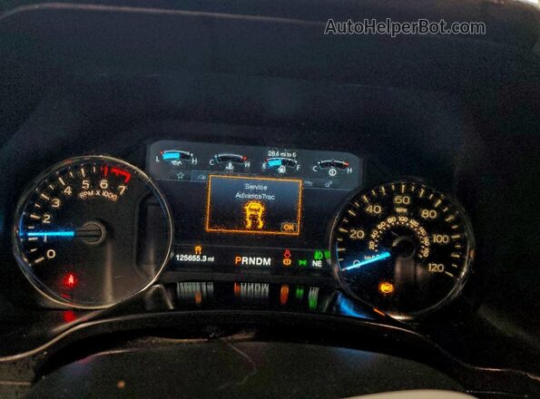 1FTEW1E56JFD21344 2018 FORD F150 Black Սարքավորումների վահանակի տեսք