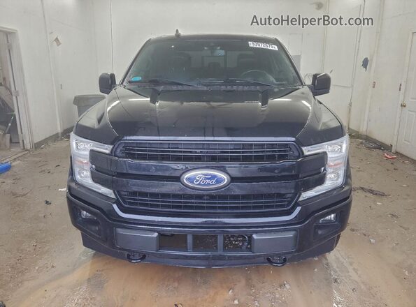 1FTEW1E56JFD21344 2018 FORD F150 Black Դիմացի տեսք