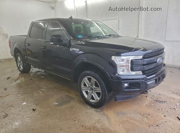 1FTEW1E56JFD21344 2018 FORD F150 Black Առջևի աջ