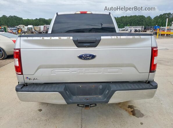 1FTEW1E56JKC86246 2018 FORD F150 Серебряный Вид сзади