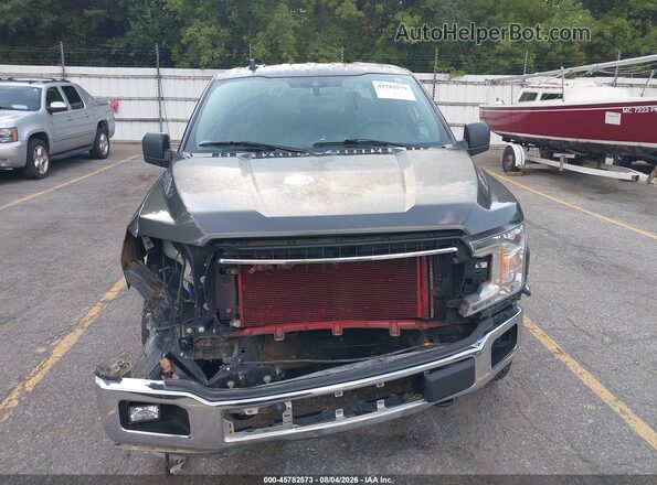 1FTEW1E56KKC38358 2019 FORD F150 Gray Instrument cluster view