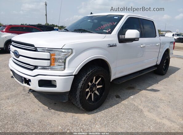 1FTEW1E56KKD77048 2019 FORD F150 Белый Передняя левая четверть