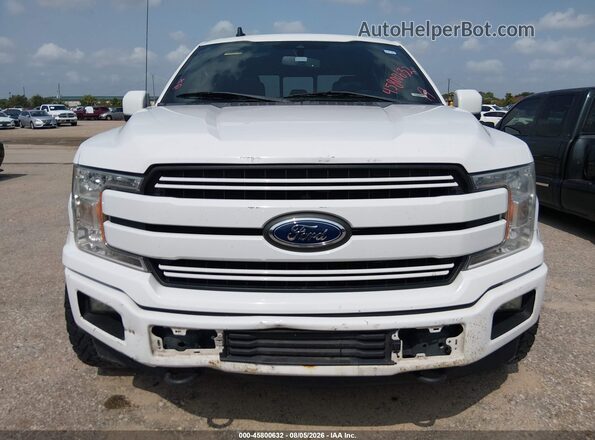 1FTEW1E56KKD77048 2019 FORD F150 Белый Вид щитка приборов