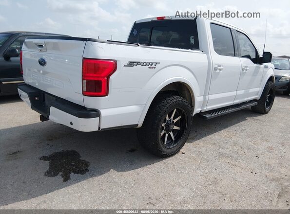 1FTEW1E56KKD77048 2019 FORD F150 Белый Задняя правая четверть