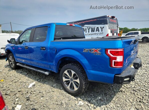1FTEW1E56KKF29975 2019 FORD F150 Синий Задняя левая четверть