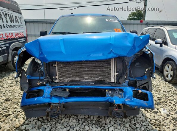 1FTEW1E56KKF29975 2019 FORD F150 Синий Вид спереди