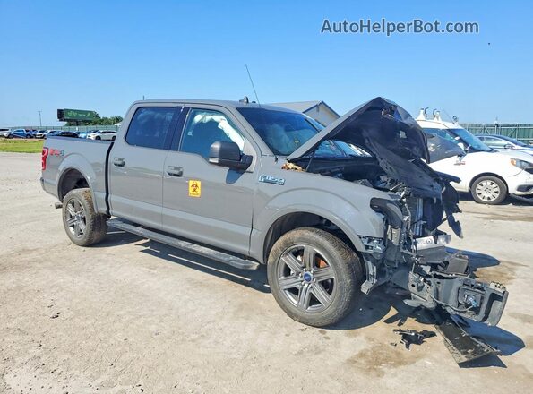 1FTEW1E56LFC38869 2020 FORD F150 Silver Передня права чверть