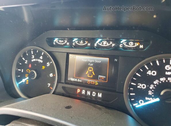 1FTEW1E56LFC38869 2020 FORD F150 Silver Вид щитка приладів