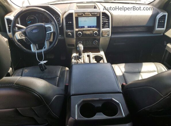 1FTEW1E56LKD25890 2020 FORD F150 White Вид панелі приладів