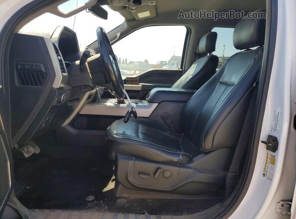 1FTEW1E56LKD25890 2020 FORD F150 White Вид салону спереду