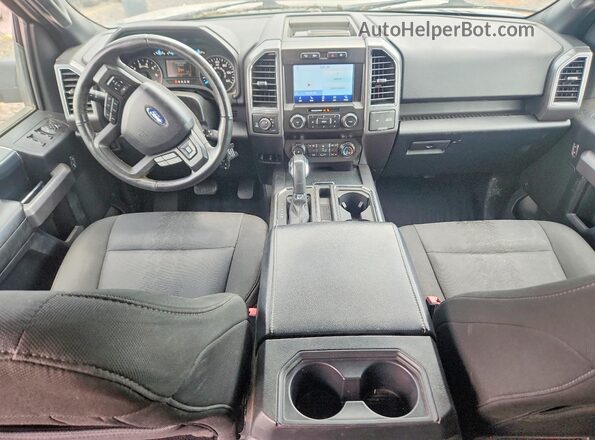 1FTEW1E56LKE90693 2020 FORD F150 Silver Вид панелі приладів