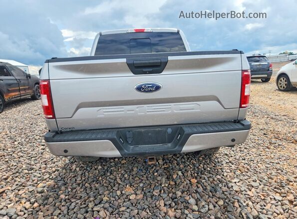 1FTEW1E56LKE90693 2020 FORD F150 Silver Вид ззаду