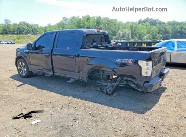 1FTEW1E56LKF43750 2020 FORD F150 Black Tył lewy