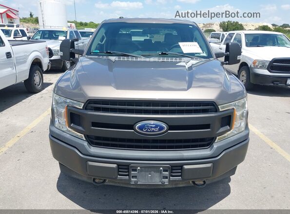 1FTEW1E57JFD05119 2018 FORD F150 Brown Widok wnętrza z tyłu
