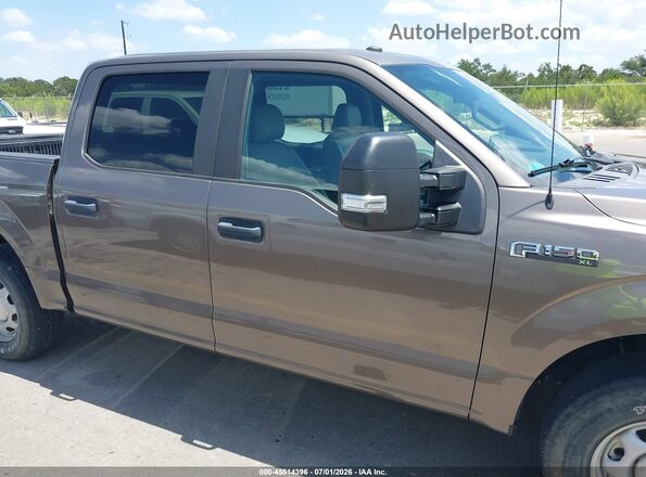 1FTEW1E57JFD05119 2018 FORD F150 Brown Widok wnętrza 360 stopni