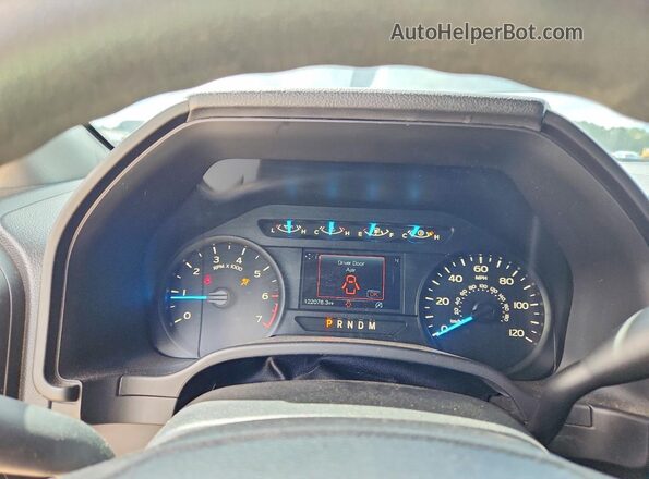 1FTEW1E57KFB32705 2019 FORD F150 Gray Widok zestawu wskaźników