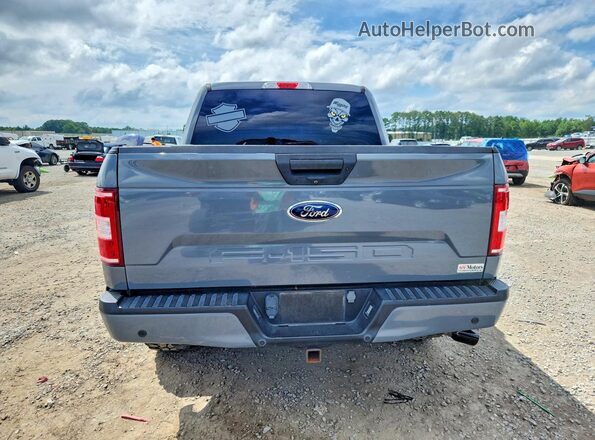 1FTEW1E57KFB32705 2019 FORD F150 Gray Widok z tyłu